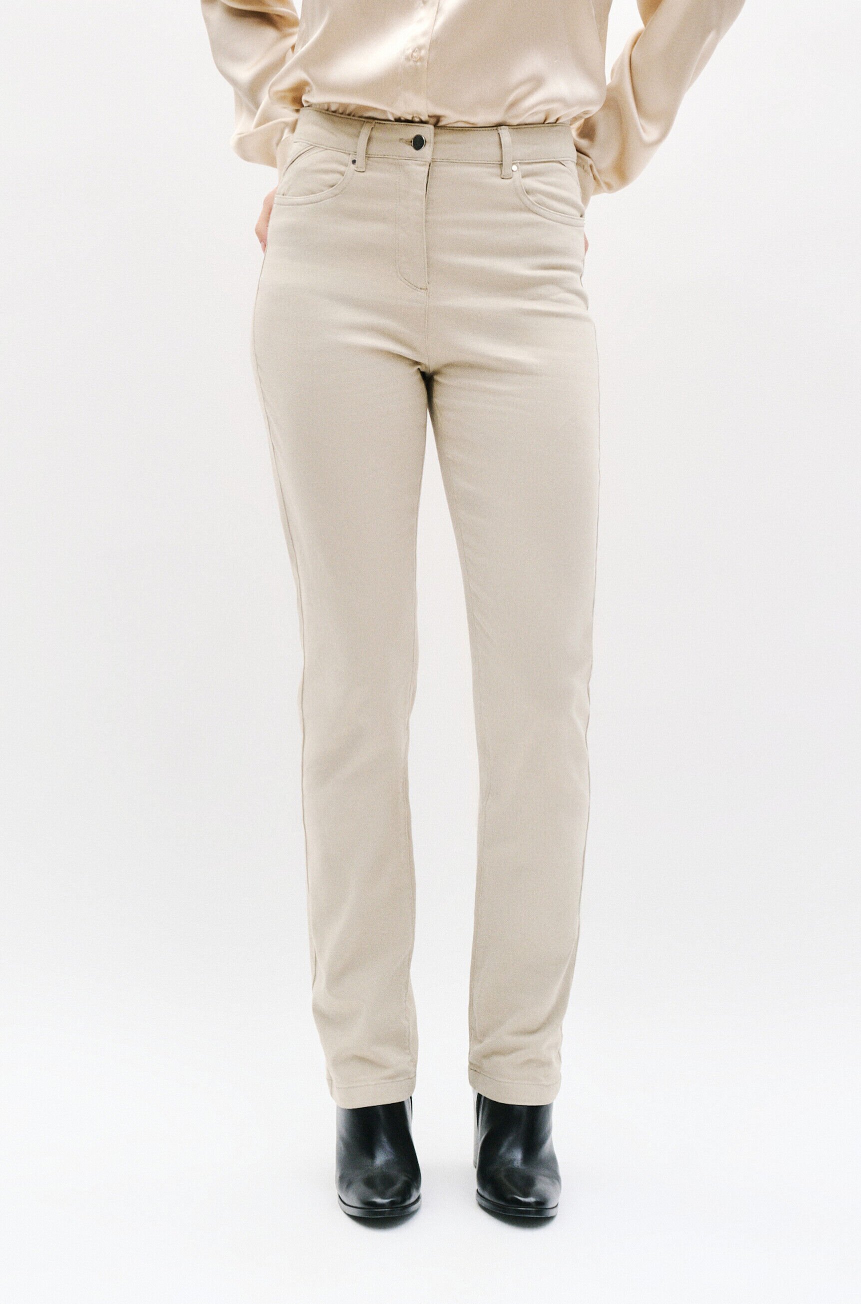 pantalon droit darling sable femme
