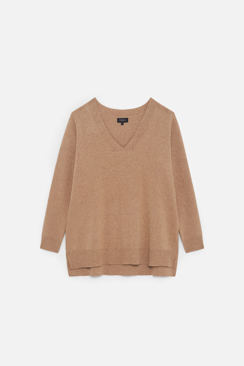 Trui Mleopold made in Italy bruin vrouw