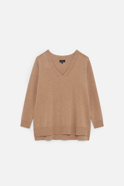 Pullover Mleopold made in Italy braun damen