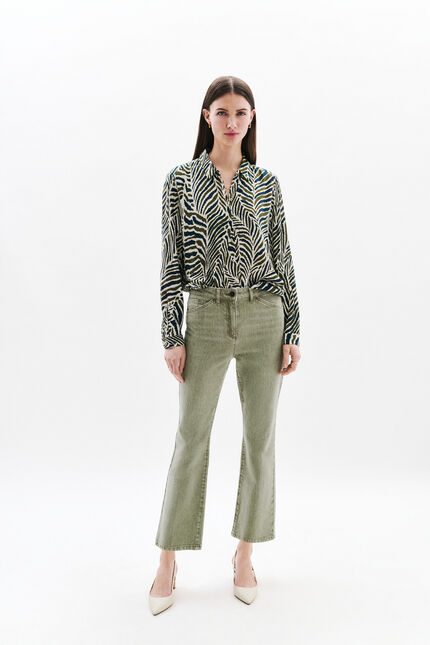 Pantalon Patsy3 vert kaki femme