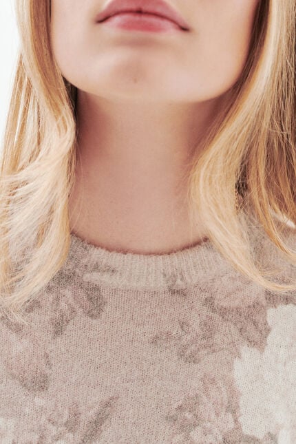 Malha Mfabiola beige claro mulher