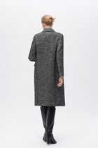 Ganix coat dark grey woman