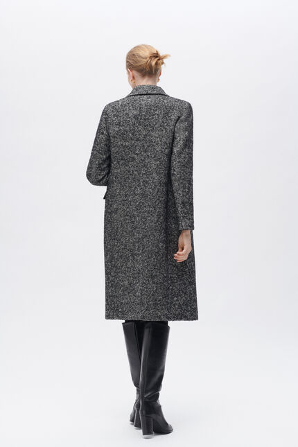 Ganix coat dark grey woman