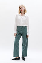 Passenger trousers pastel green woman
