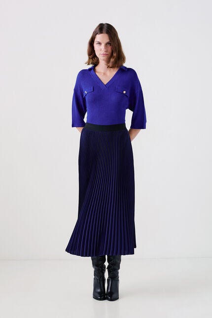 Jupe joella bleu femme