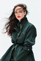 Guarana parka dark green woman