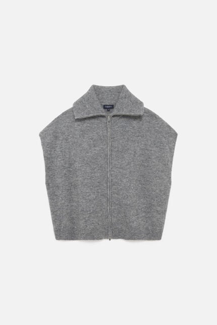 Pull mitch gris clair femme