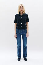 T-shirt Tobias navy blue woman
