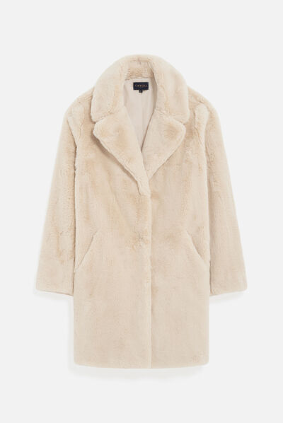 Manteau glovis marron femme