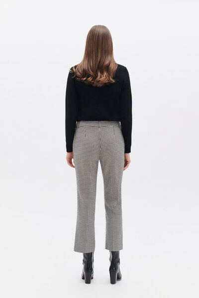 Pantalon pirate noir femme