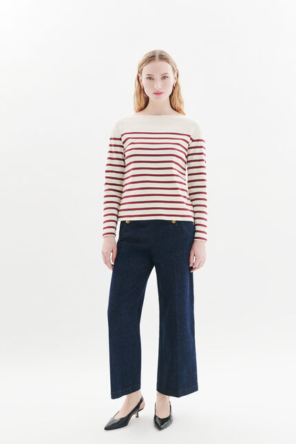 T-shirt Tcassandre bordeaux femme
