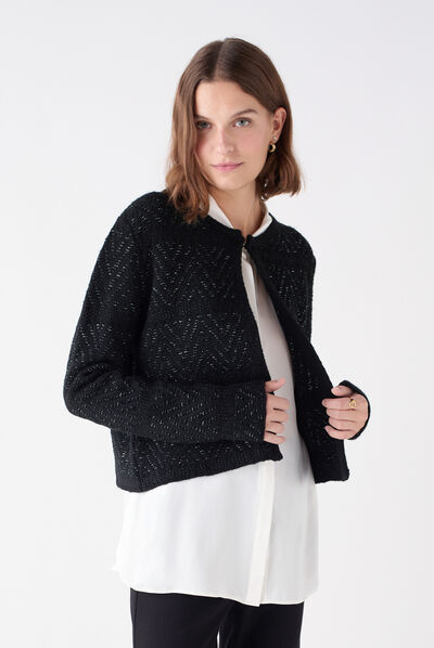 Bolero mariza noir femme