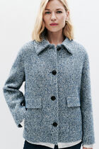 Galactica coat stone denim woman