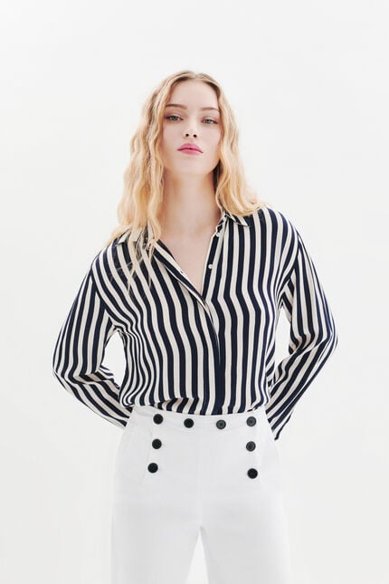Hose Paolino weiss damen