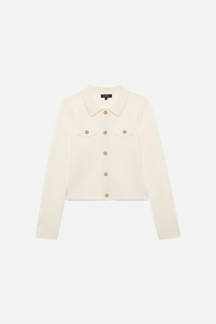 Pull Mflo ecru femme