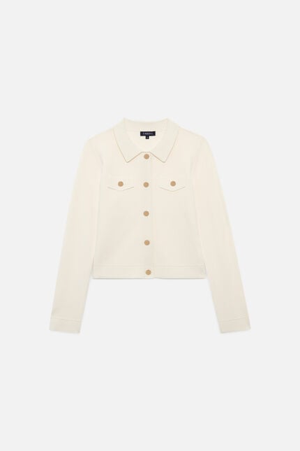 Pull Mflo ecru femme