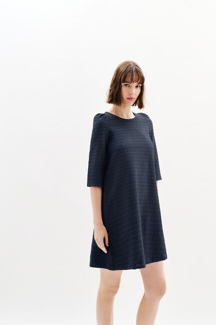 Robe Rdalila bleu marine femme