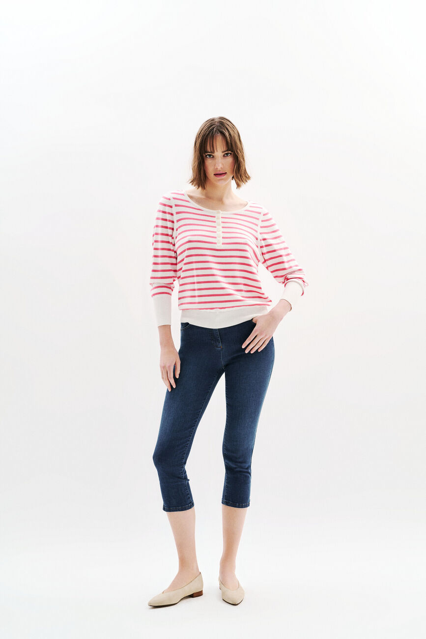Pull Mglorie rose femme