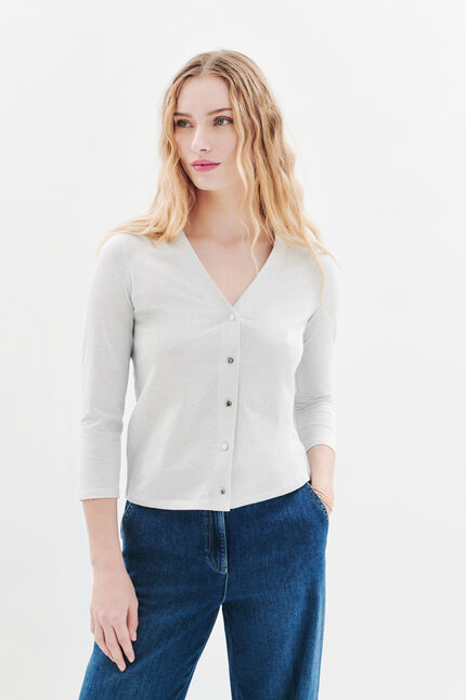 T-shirt Tsimon ecru femme