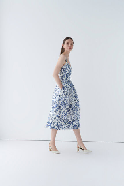 ritzilon jurk denim stone vrouw