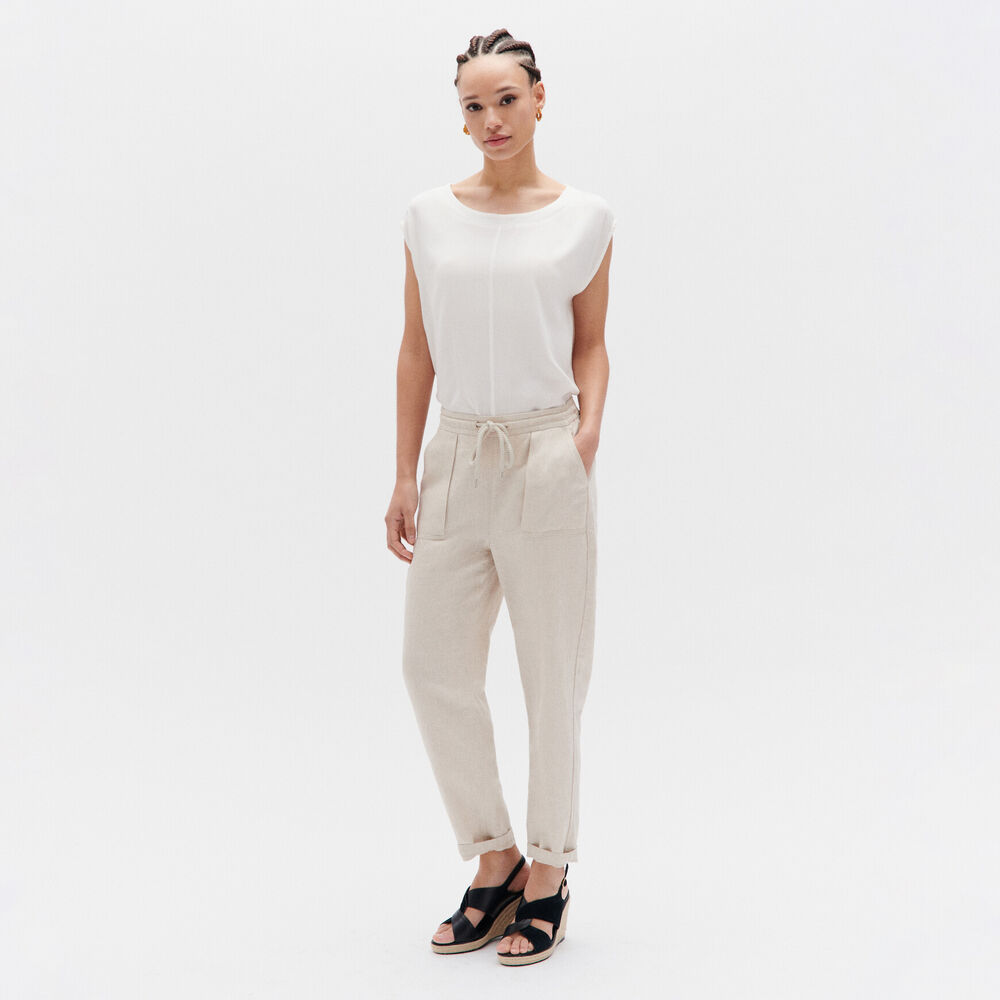 Broek Ignace zand vrouw