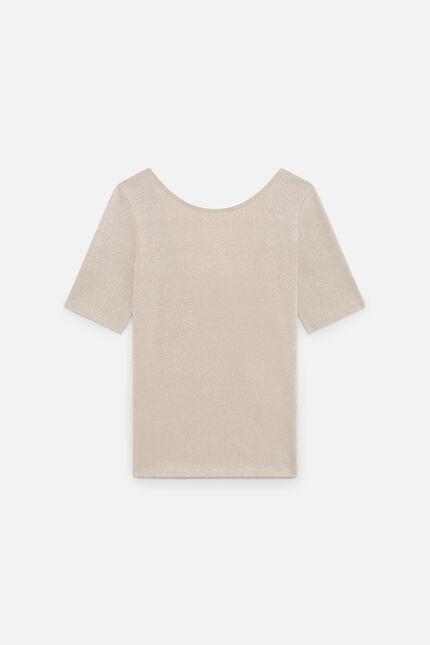 T-shirt Tines sable femme
