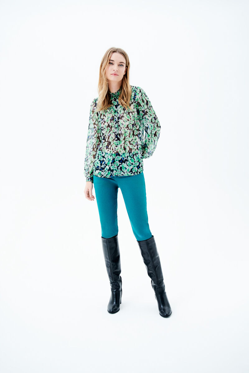 blouse cinzia vert menthe femme Blouse cinzia vert menthe femme