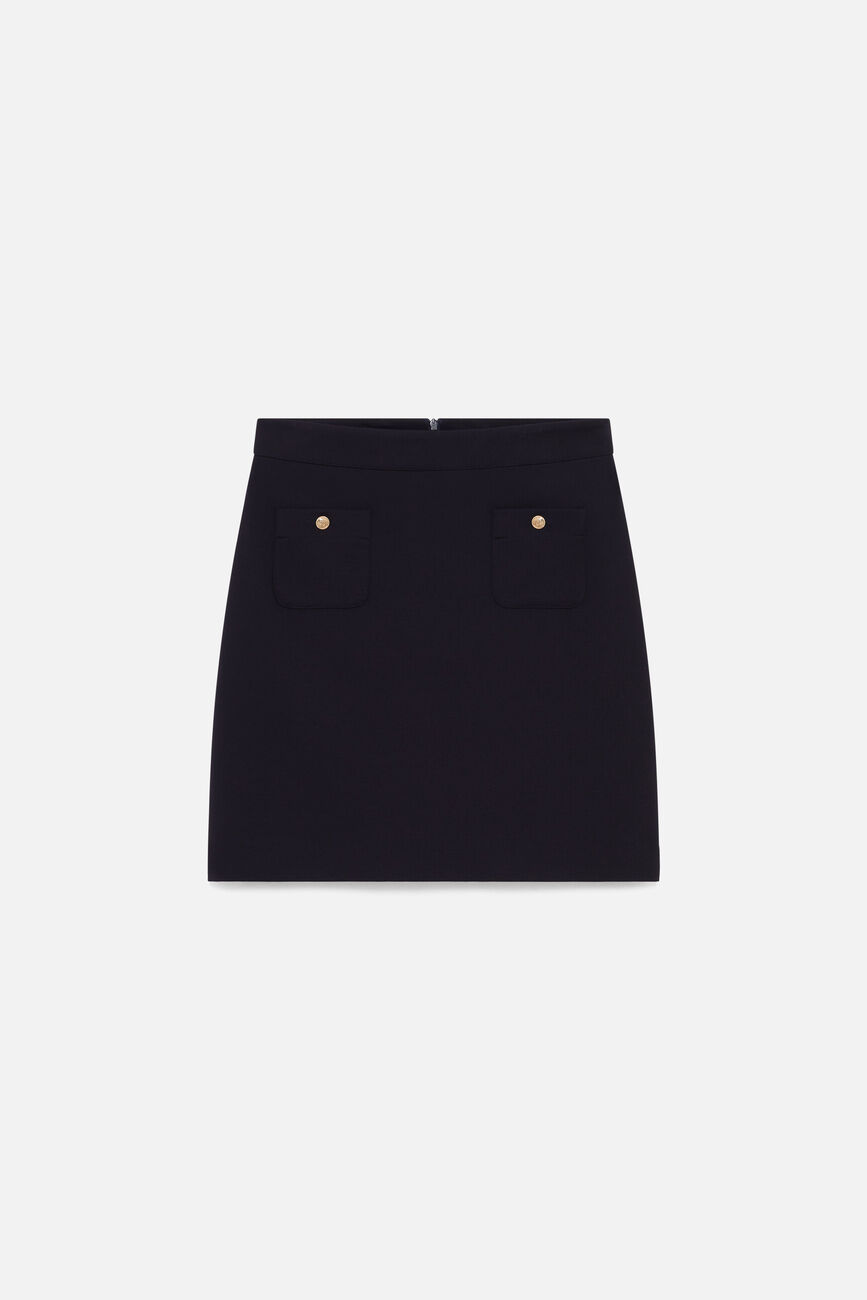 Rok Jaddy1 marineblauw vrouw