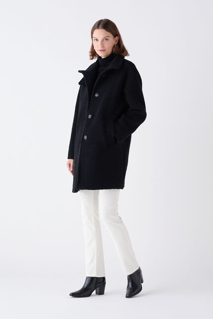 Manteau Gbomani noir femme