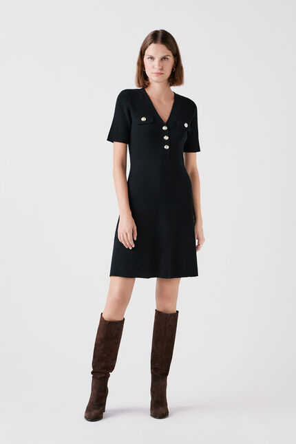 Robe Raja noir femme