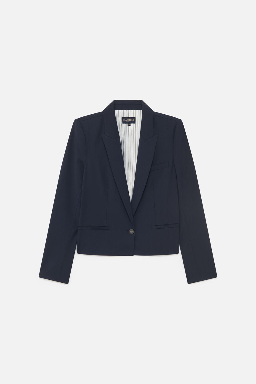 vphare jacket navy blue woman