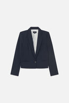 vphare jacket navy blue woman