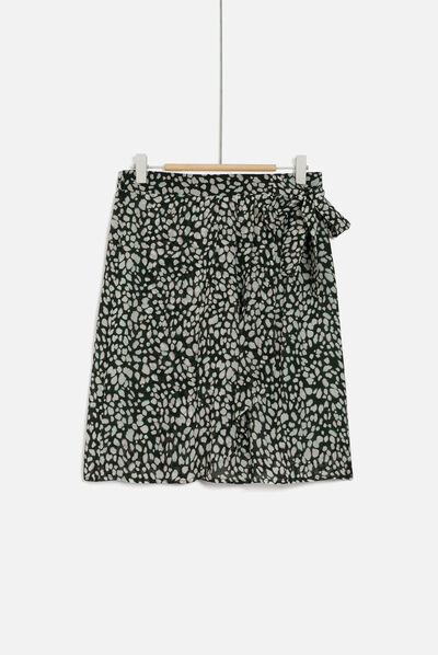 jupe marjorie vert kaki femme