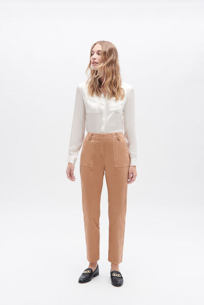 Broek Stuart camel vrouw