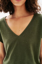 Milania sweater khaki green woman