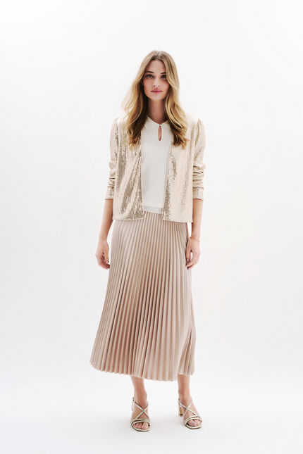 T-shirt Tlouisa gold damen