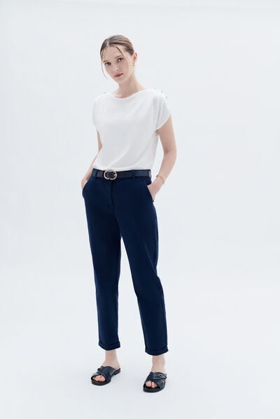 T-shirt talissa ivoire femme