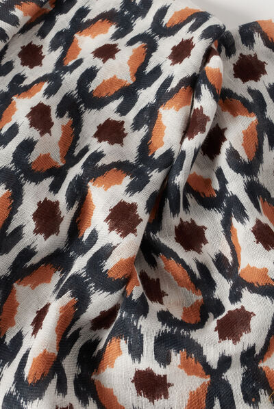 foulard kala camel femme