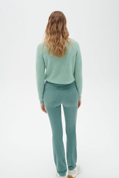 Pantalon pchicagov vert clair femme