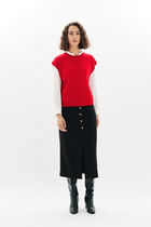 Mathilde sweater red woman