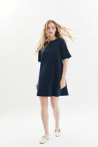 Rmarie dress navy blue woman