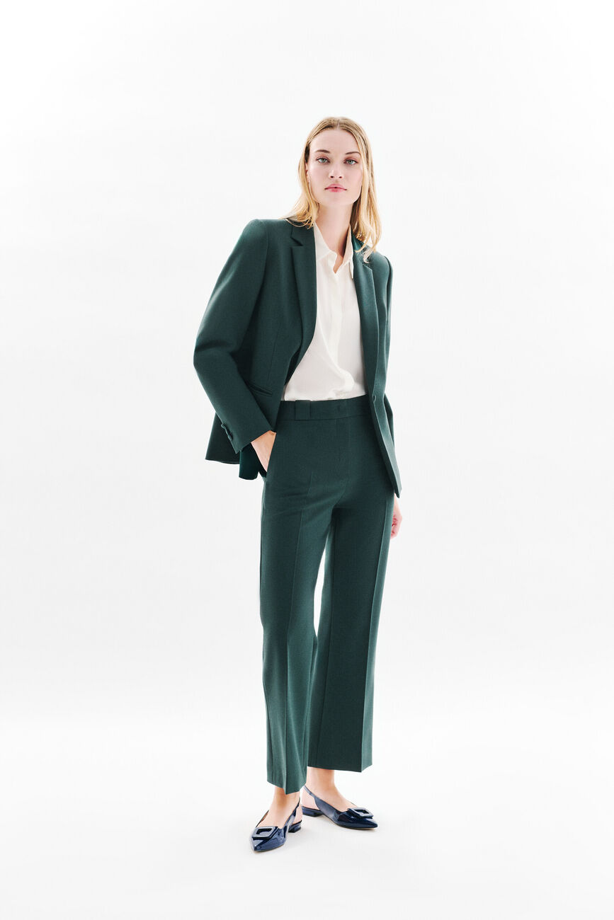 Veste Vanteane vert foncé femme