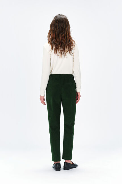 Pantalon psidika vert fonce femme
