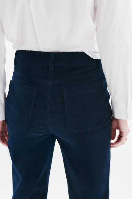 Broek Pelley marineblauw vrouw