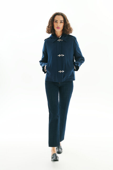 Trench Goeland azul marino mujer