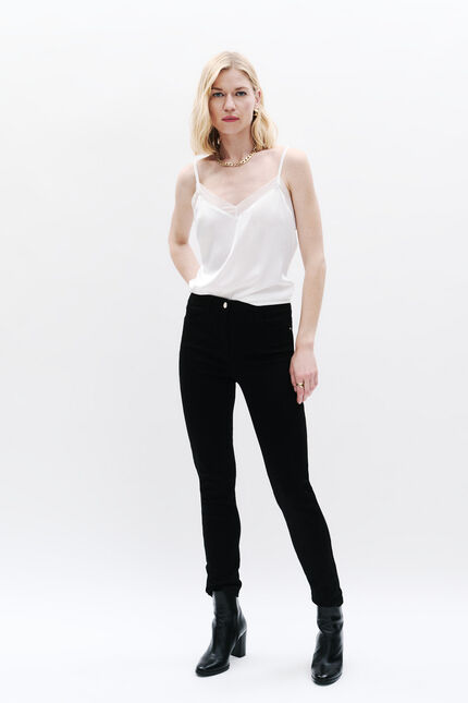 pantalon tony noir femme