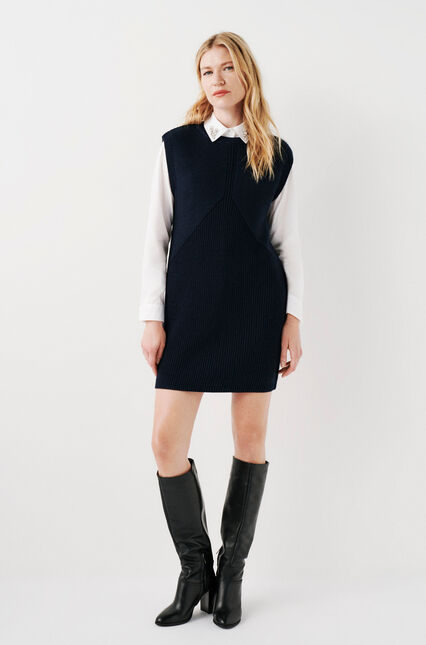 Jurk rmilo marineblauw vrouw