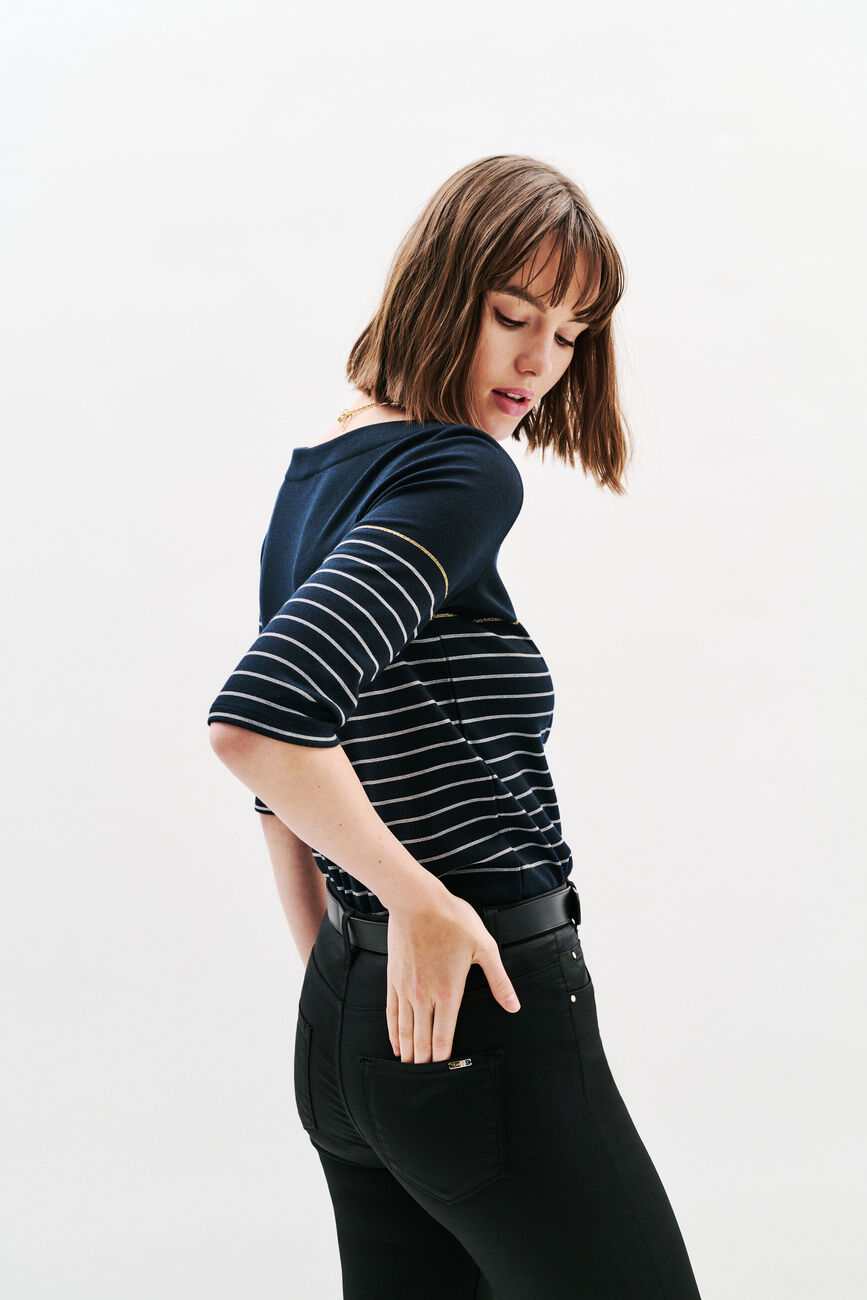 Maglietta tolympia blu navy donna