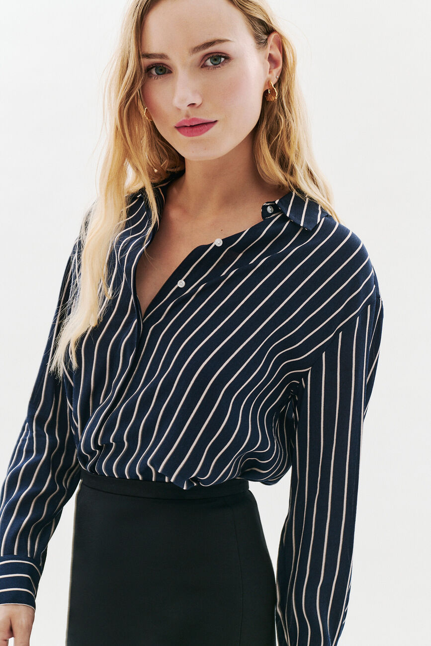 Hemd Caby2 marineblau damen
