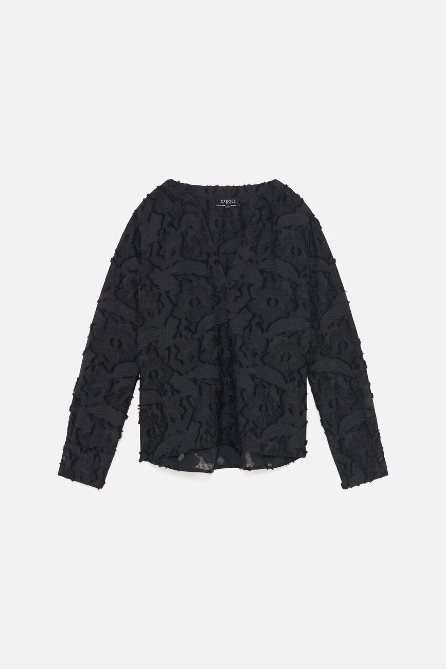 Clara2 shirt black woman